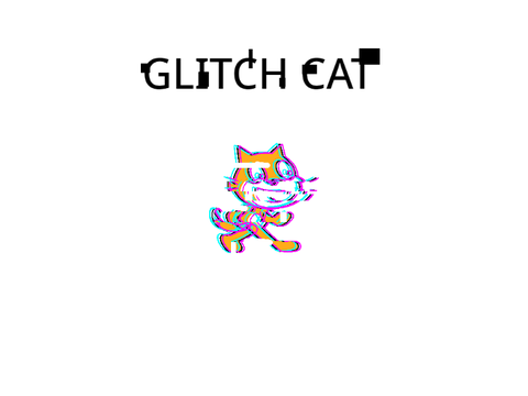 glitch cat remix