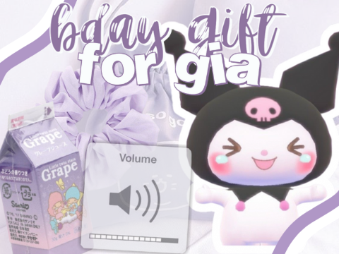 b-day gift for gia