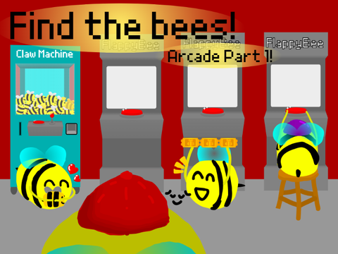 Find the bees (30) ARCADE PART 1!