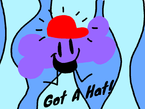 Squeak gets a hat