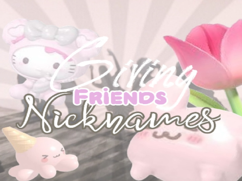 Giving Friends Nicknames