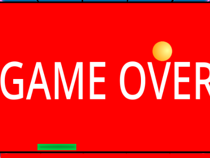 Pong game with arrow keys