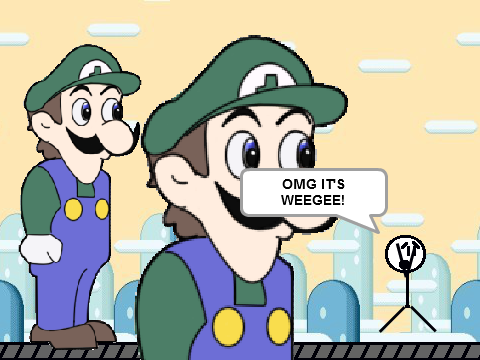 ADD YOURSELF RUNNING FROM WEEGEE! remix