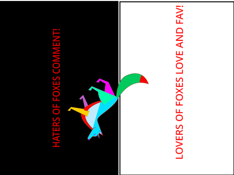 LOVERS VS HATERS #animation 