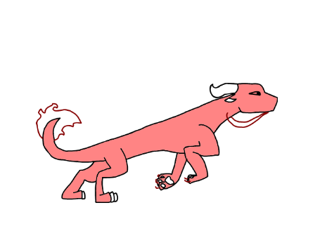 Cat Dragon Animation Practice