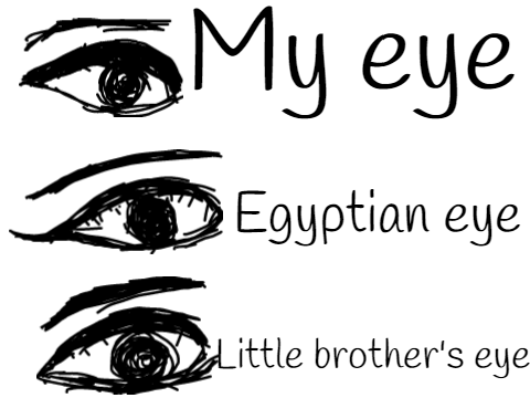I CAN DRAW EYES!!!!!!