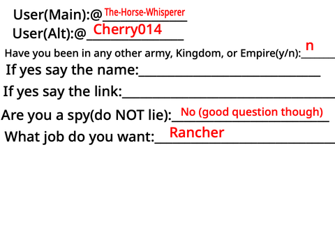 The Samonite Empire form to get a Job remix