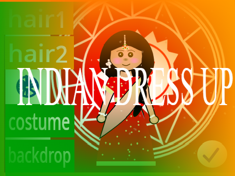 Indian dressup