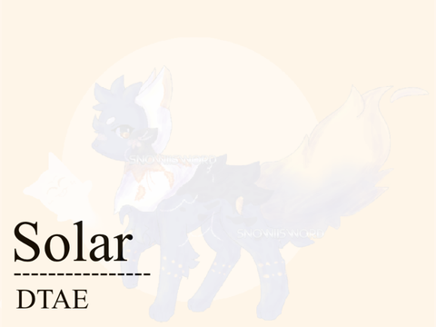✐ DTAE . Solar ✐