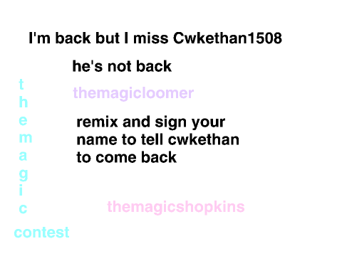 I'm back! remix remix