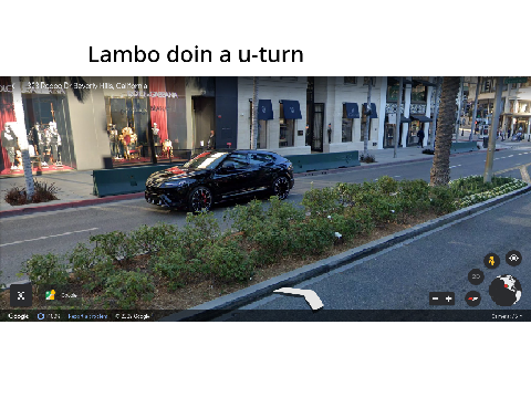 just a casual walk in beverly hills - ft google maps