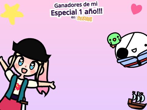 Ganadores de mi concurso!