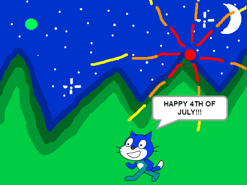 happy 4th of July celebration