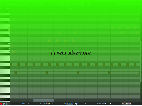 A new adventure ~ An original song