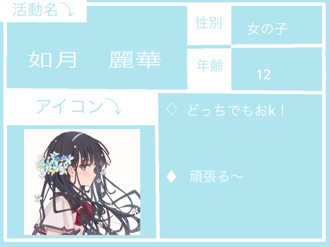 絵師グループ　応募用紙！！ remix