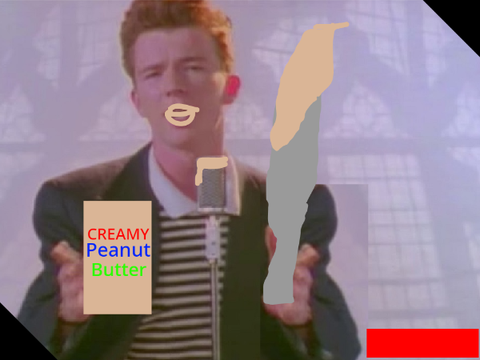 Honey Sugar Creamy Peanut Butter Roll