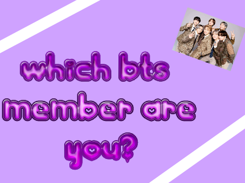 Which BTS member are you? (better version!)