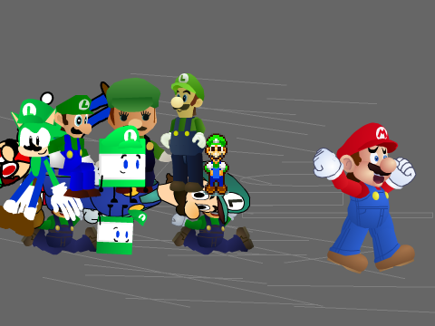 Add your Luigi on the LuigiMobile!!! remix remix