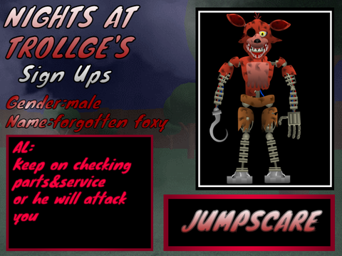 Nights at Trollge's Sign Ups [15/25]