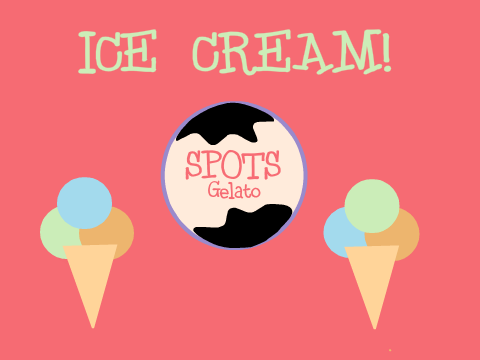 Spots Gelato (Logo Competition!) Entry!