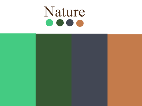 Frog's colors and color palettes