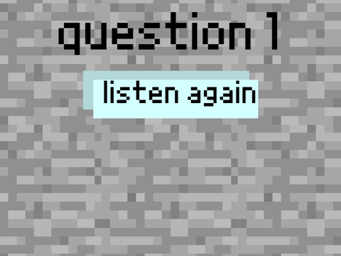 Minecraft music quiz