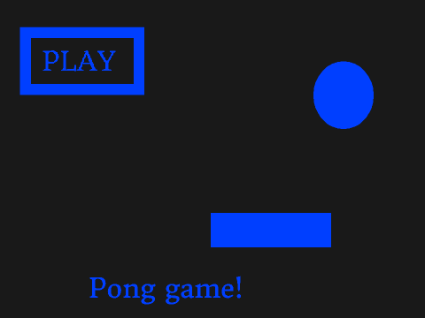 Pong game!