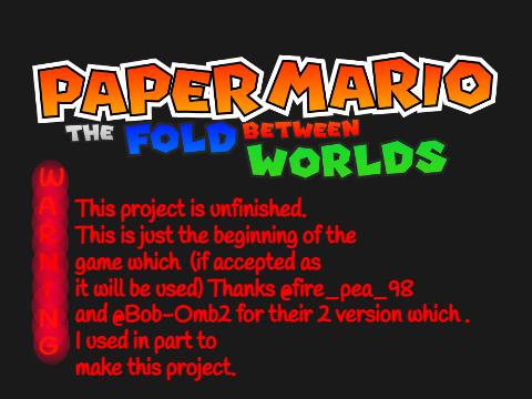 Title Screen test | PMTFBW 