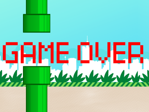 flappy bird template kelas siang