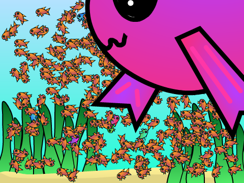 Fish Eater ~ A Fish Game! (TONS of Time)