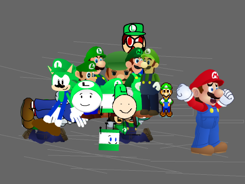 Add your Luigi on the LuigiMobile!!! remix remix