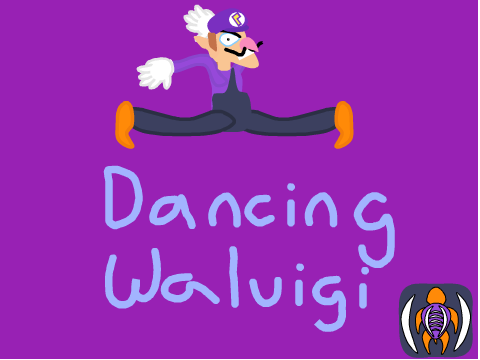 Dancing Waluigi