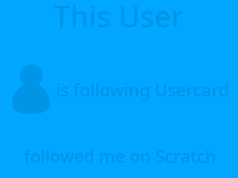 This user followed me on Scratch