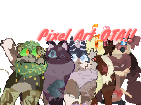 Pixel Art OTA~ (2/4 Open)
