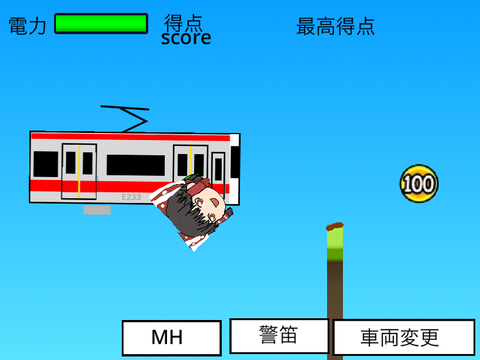 霊夢が走る？！　(モバイル対応)