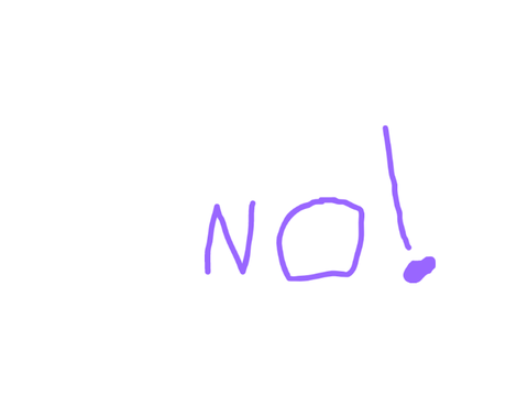 no!