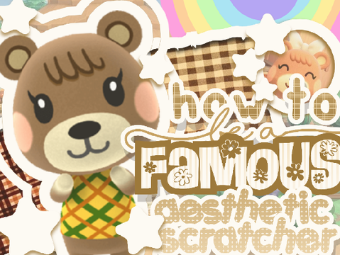 ⚜️┆❛be a famous aesthetic scratcher