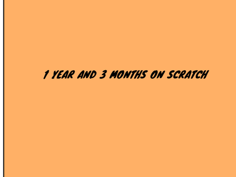1 year and 3 months Celebration on Scratch