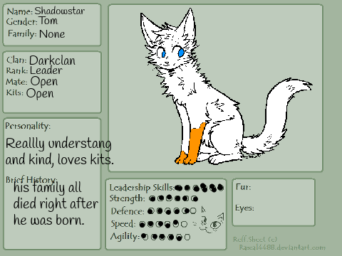 Warriors RP- Ref Sheet remix