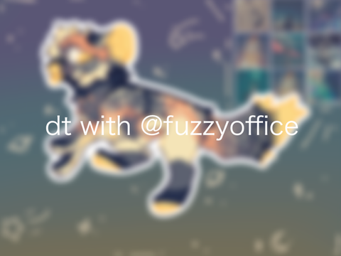 [ dt with @fuzzyoffice ]