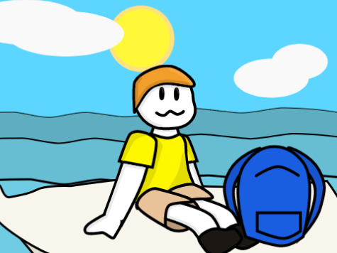 End of School Parallax Art