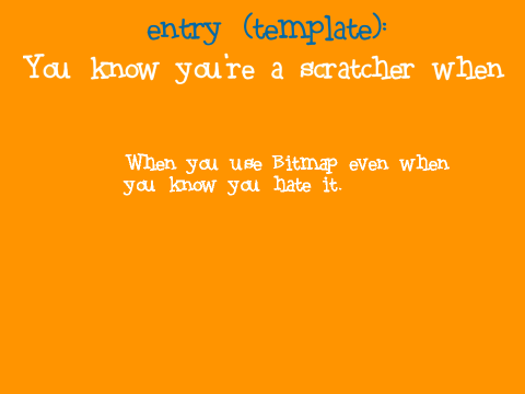 You Know You're a Scratcher When... *contest* remix