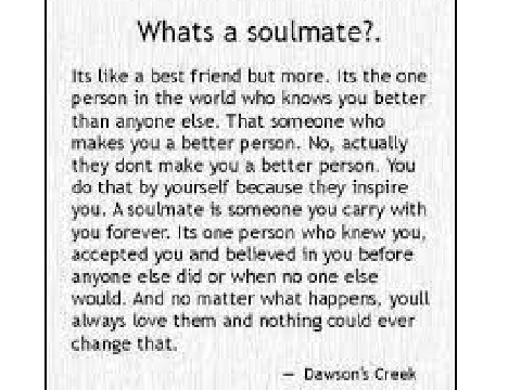 Whats a soulmate? remix
