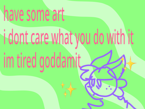 Sandpit's Really Mediocre Art Dump!