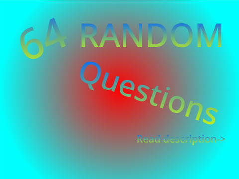 64 questions to get to know Cat