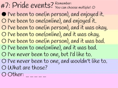 LGBTQ+ Survey!