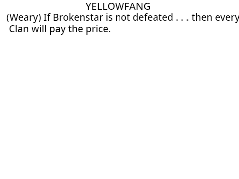 Warrior Cats Trailer Lines remix