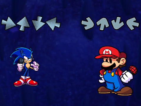 Mario vs Sonic