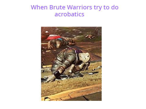 Brute Warrior Meme