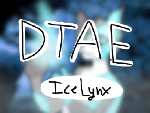 Icy Lynx DTAE (ref sheet and full piece)